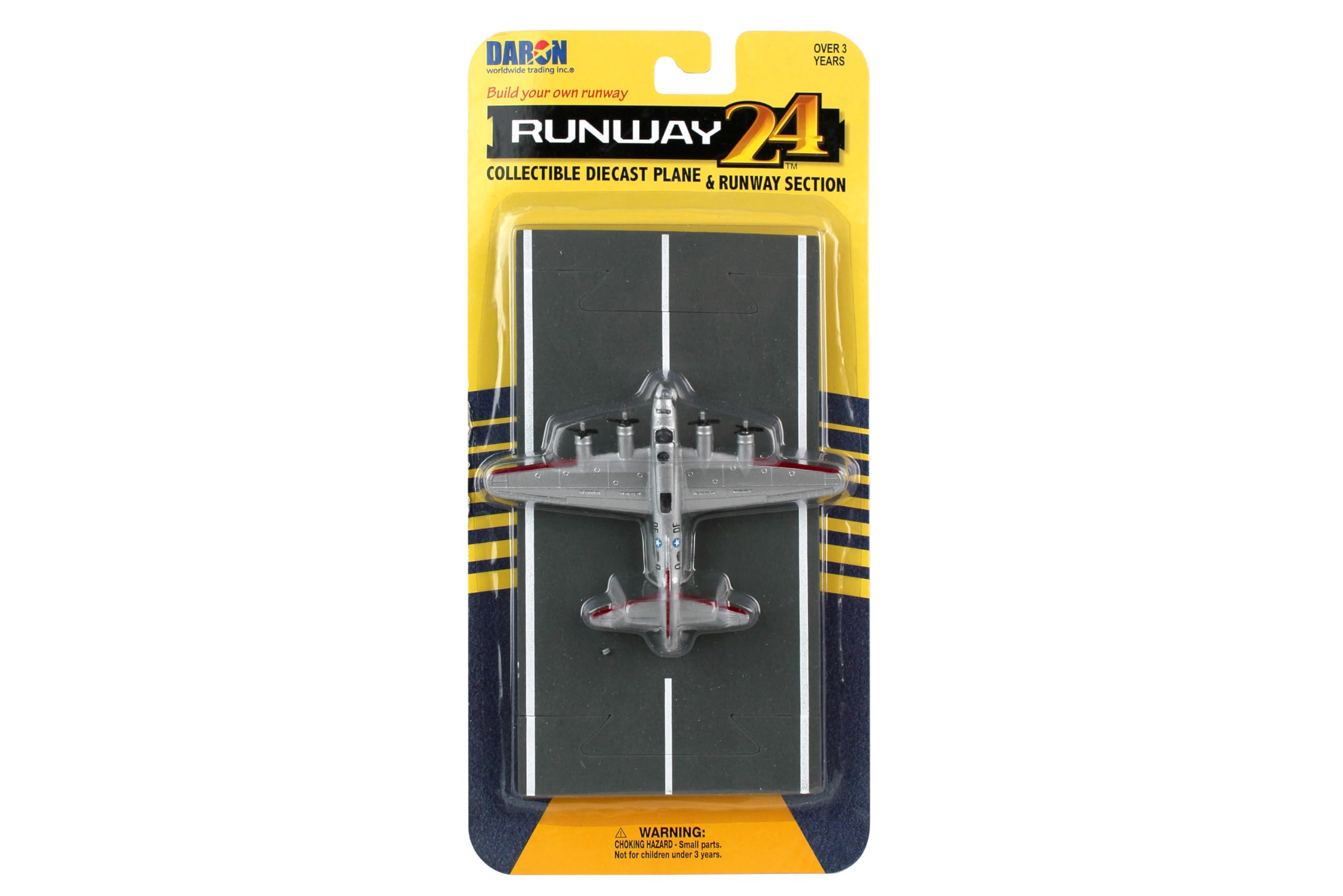 Daron Worldwide Trading Runway24 B-17 Vehicle, Silver - Image 5